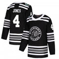 C.Blackhawks #4 Seth Jones Player Fanatics Classic Replica Black Hockey Jerseys