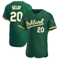 Athletics #20 Zack Gelof Player Green Home Limited Elite Baseball Jerseys